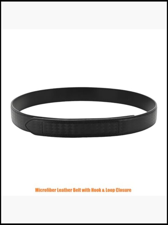 No Scratch Genuine Leather Belt Hook & Loop Closure Mechanic Work main image 4
